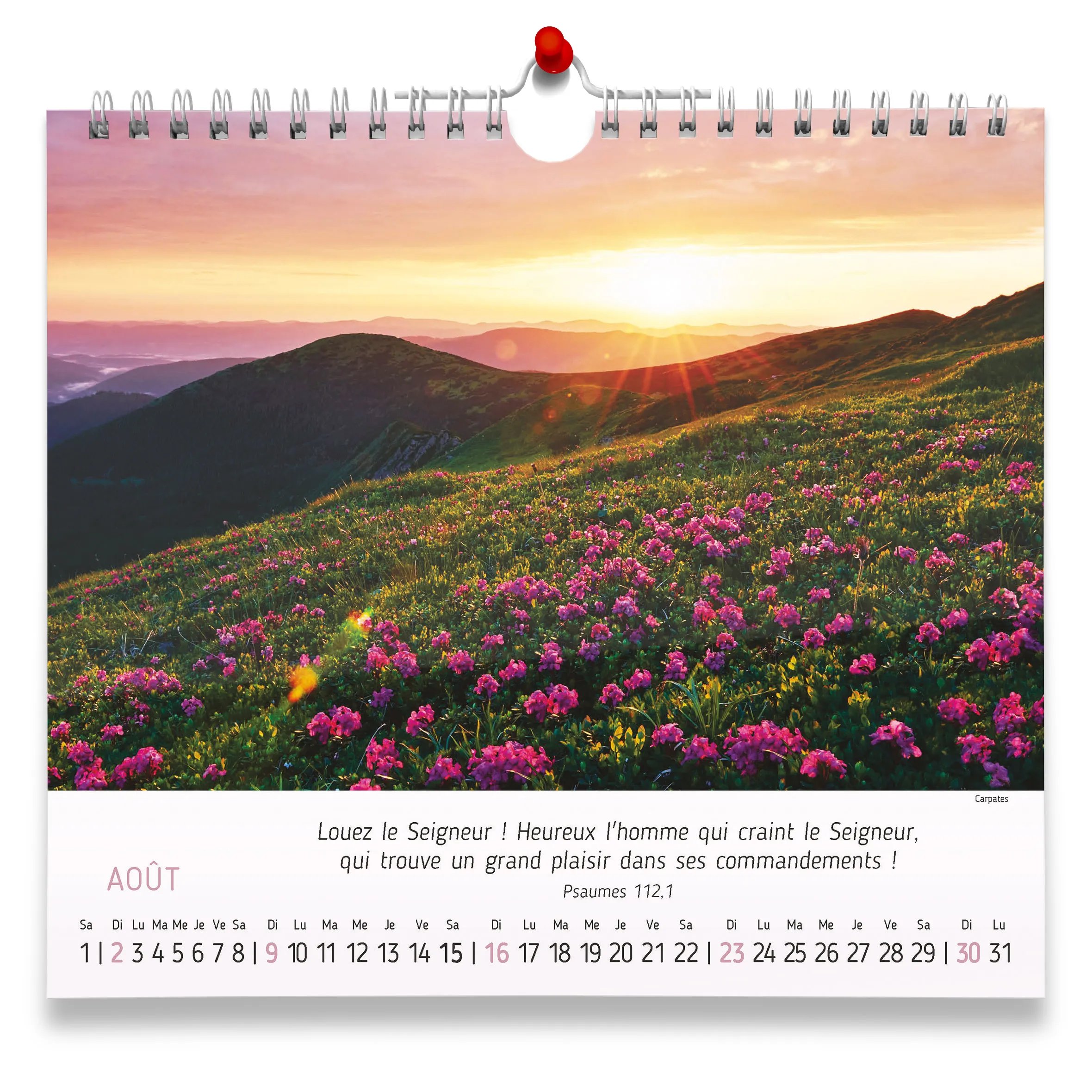 Crêtes et Sommets - calendrier