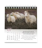 Psaume 23 - Petit format - calendrier à poser
