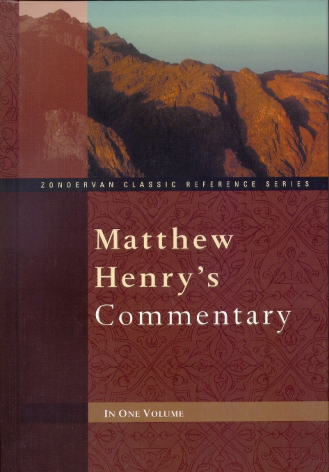 MATTHEW HENRY'S COMMENTARY [HB] IN ONE VOLUME