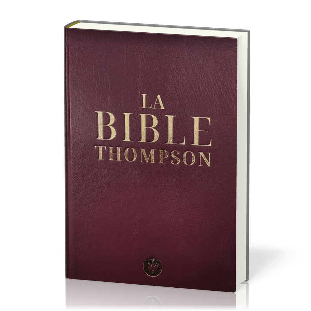 Bible Thompson Colombe, bordeaux - couverture rigide