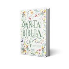 Espagnol, Bible RVR 2020, couverture rigide, fleurs