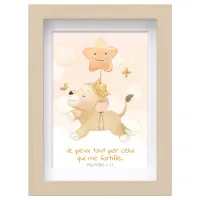 Mon cadre inspiration enfant - Lionceau