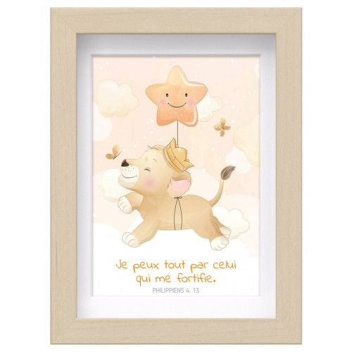 Mon cadre inspiration enfant - Lionceau
