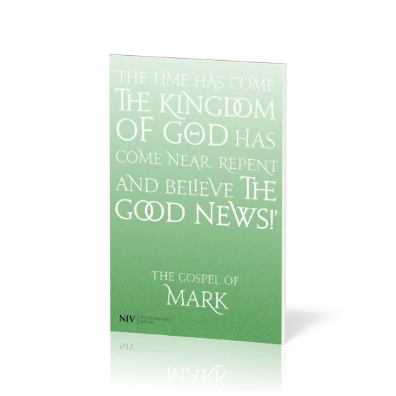 Anglais, Évangile de Marc NIV, vert - Gospel of Mark NIV