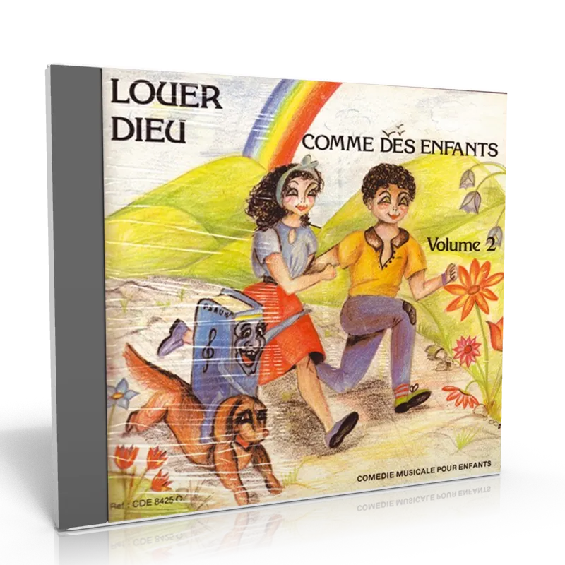 LOUER DIEU COMME DES ENFANTS [CD] PSAUM' VOL.2 - AVEC LIVRET