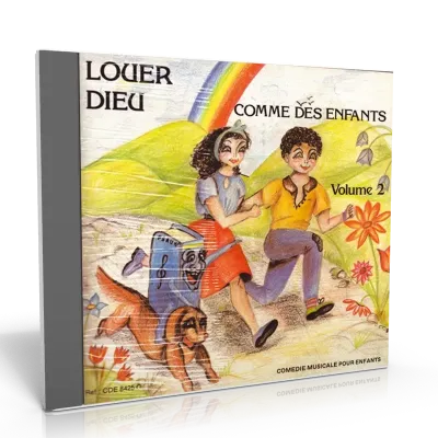LOUER DIEU COMME DES ENFANTS [CD] PSAUM' VOL.2 - AVEC LIVRET
