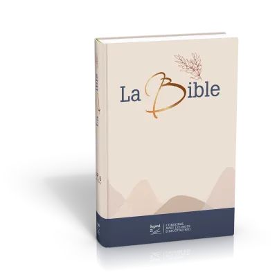 Bible Segond 21, gros caractères, - modèle rigide toilé matelassé - La Maison de la Bible x Sœur_co