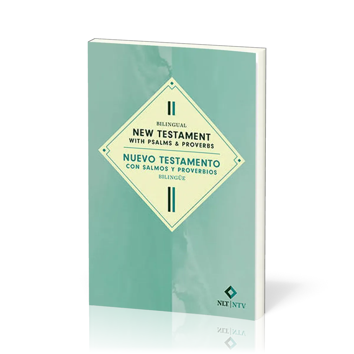 Espagnol / Anglais, Nouveau Testament bibilingue, NTV / NLT - Avec Psaumes et Proverbes