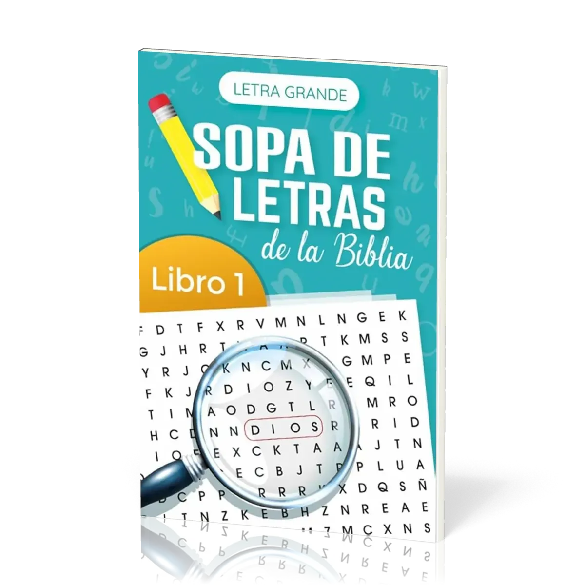 Sopa de letras de la Biblia (Letra grande) - Libro 1