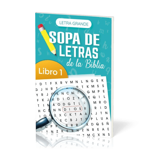 Sopa de letras de la Biblia (Letra grande) - Libro 1