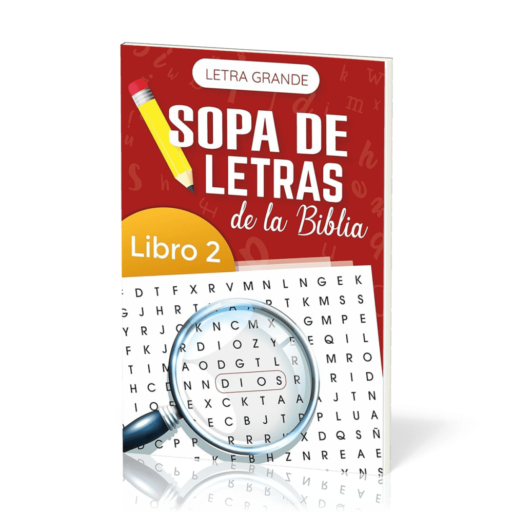 Sopa de letras de la Biblia (Letra grande) - Libro 2