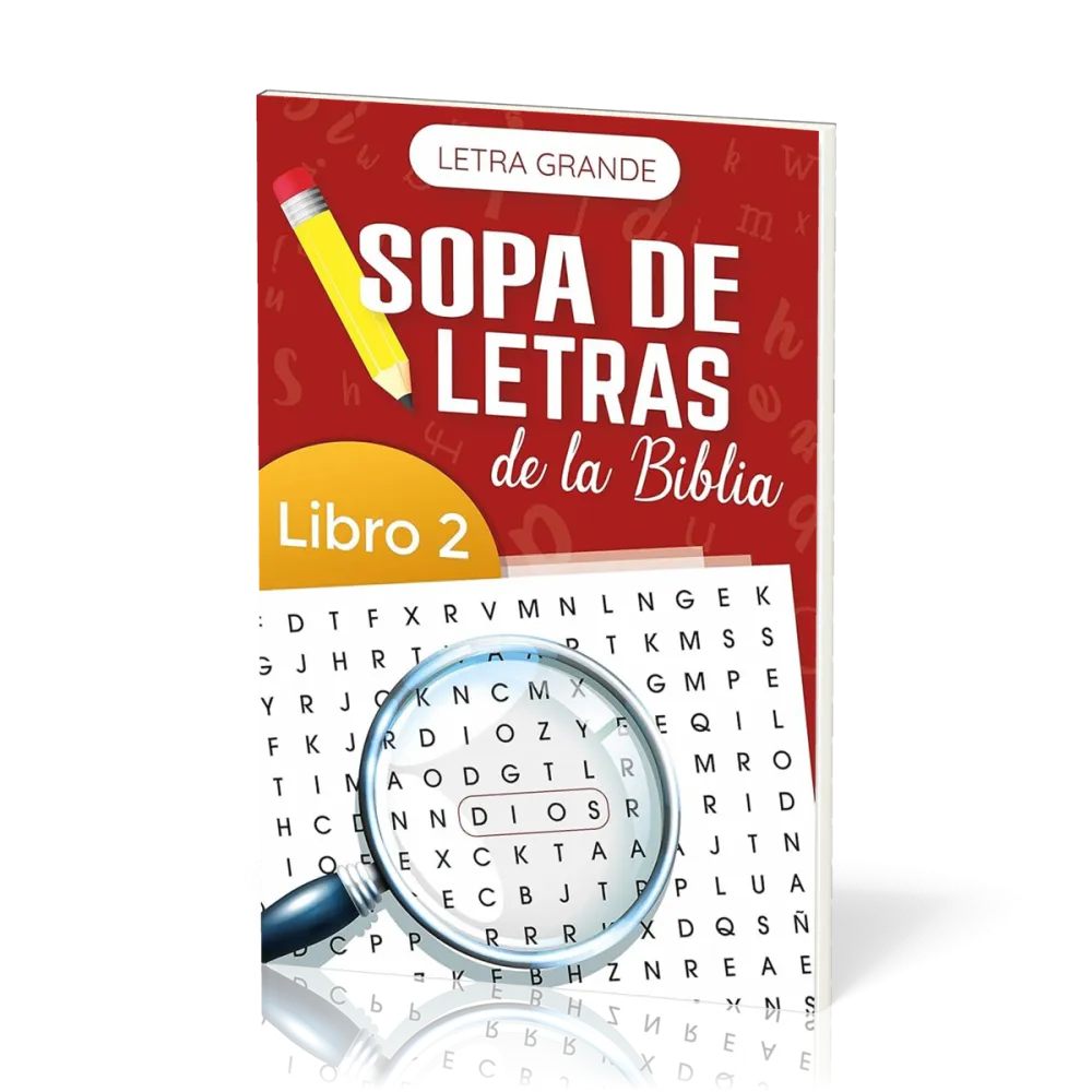 Sopa de letras de la Biblia (Letra grande) - Libro 2