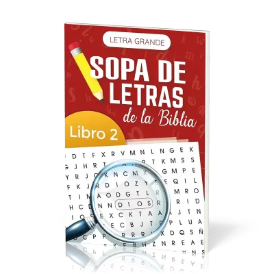 Sopa de letras de la Biblia (Letra grande) - Libro 2