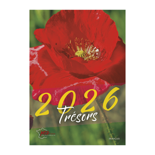 Trésors - Calendrier mural éphéméride