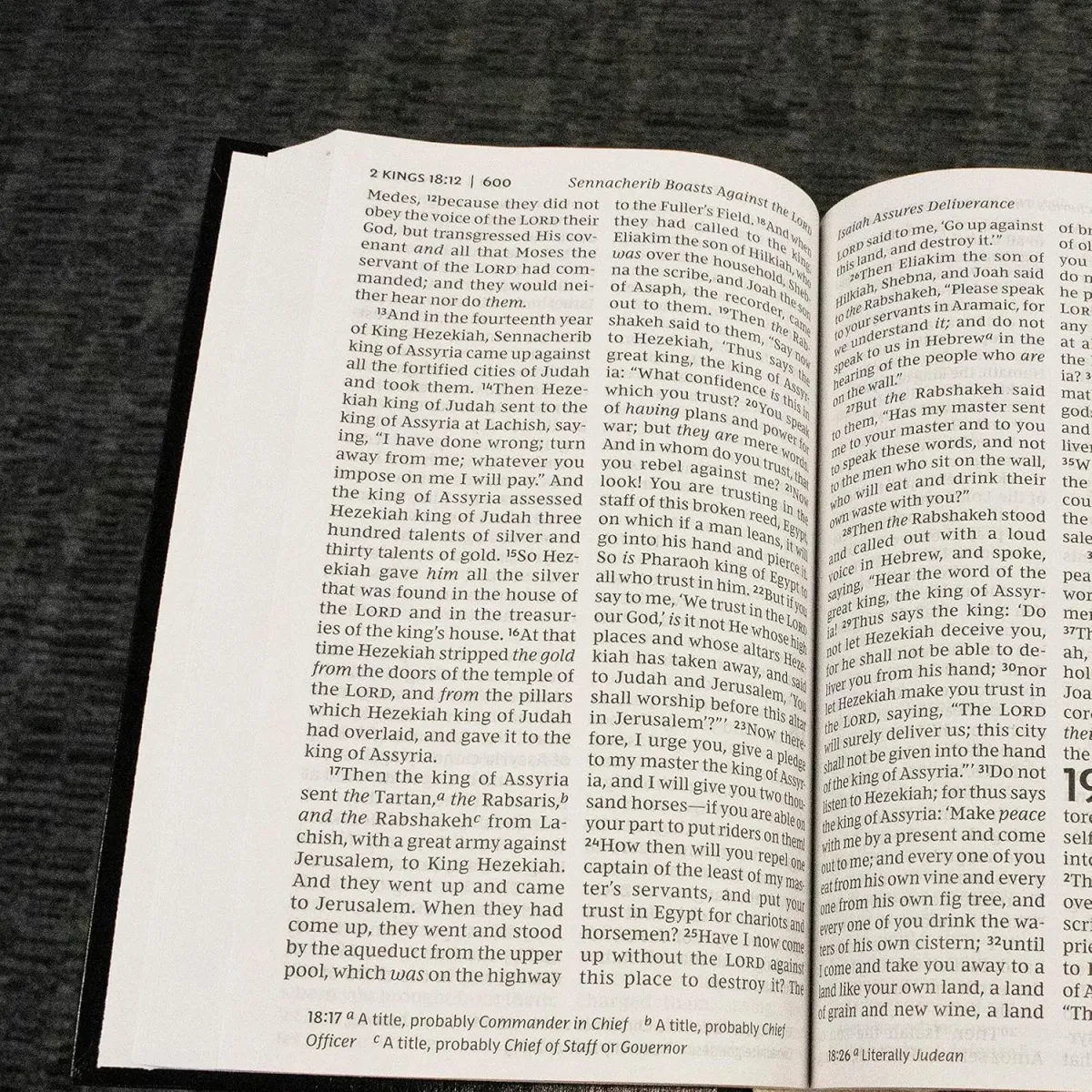 Anglais, Bible, NKJV, gros caractères, bordeaux