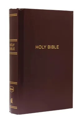 Anglais, Bible, NKJV, gros caractères, bordeaux