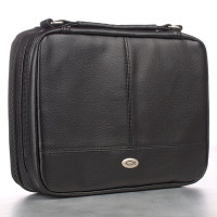 Pochette Bible XS, noir, similicuir, avec organiseur