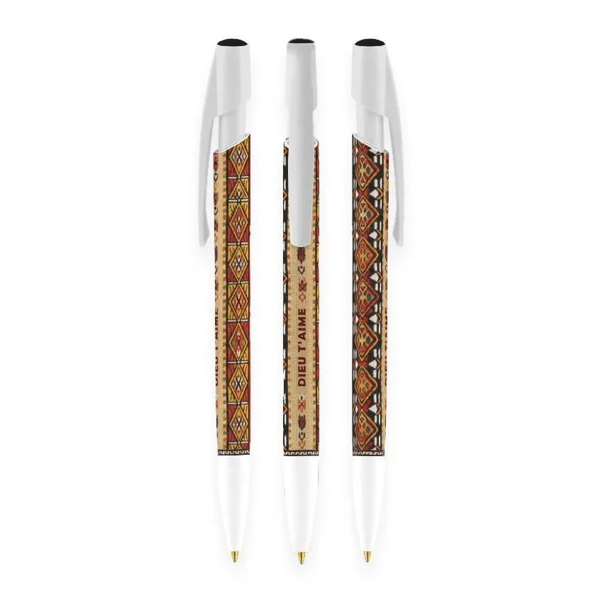 Stylo « Dieu t'aime » - collection Madagascar