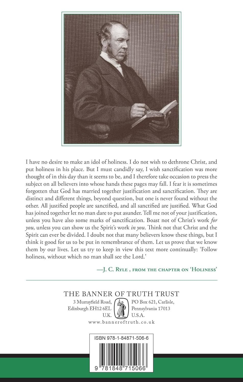 Holiness - Its Nature, Hindrances, Difficulties, and Roots