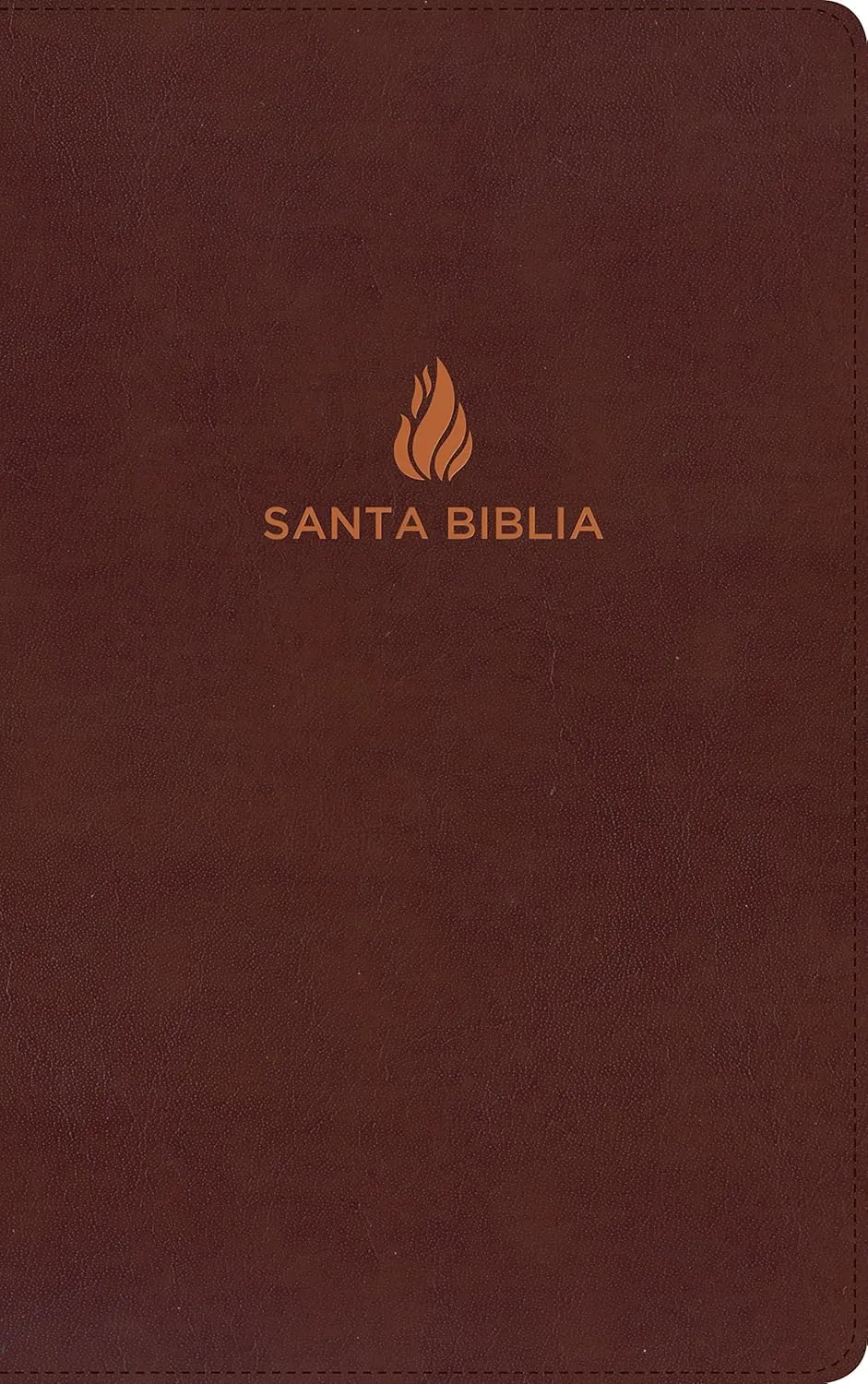 Espagnol, Bible Reina Valera 1960, similicuir marron - RVR 1960 Biblia ultrafina, marrón piel...