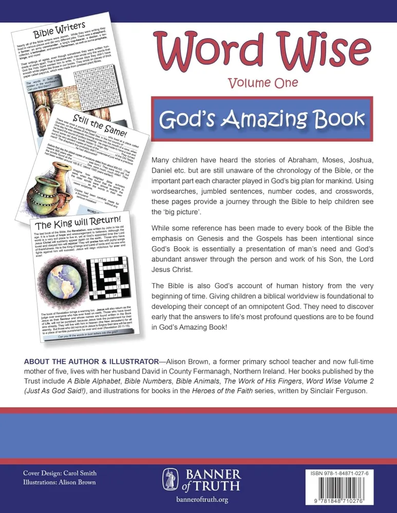 Word Wise - Volume 1, God's Amazing Book
