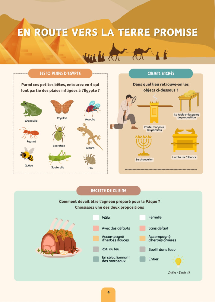 Cahier d'activités 100% Bible (Le)