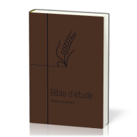 Bible d'étude Semeur 2015 - couverture souple brune, marron, tranche blanche