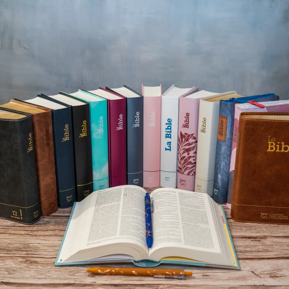 Bible Segond 21 compacte - couverture rigide Skivertex noire