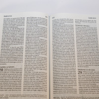 Bible Segond 21 compacte (Premium Style) - couverture souple toile bleu marine
