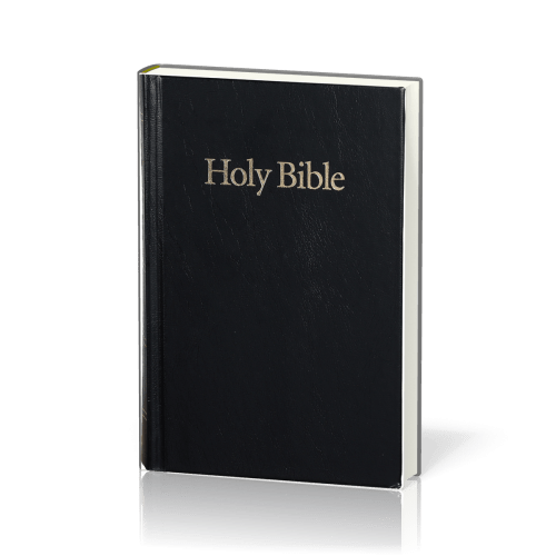 Anglais, Bible, King James Version, cartonnée, noire