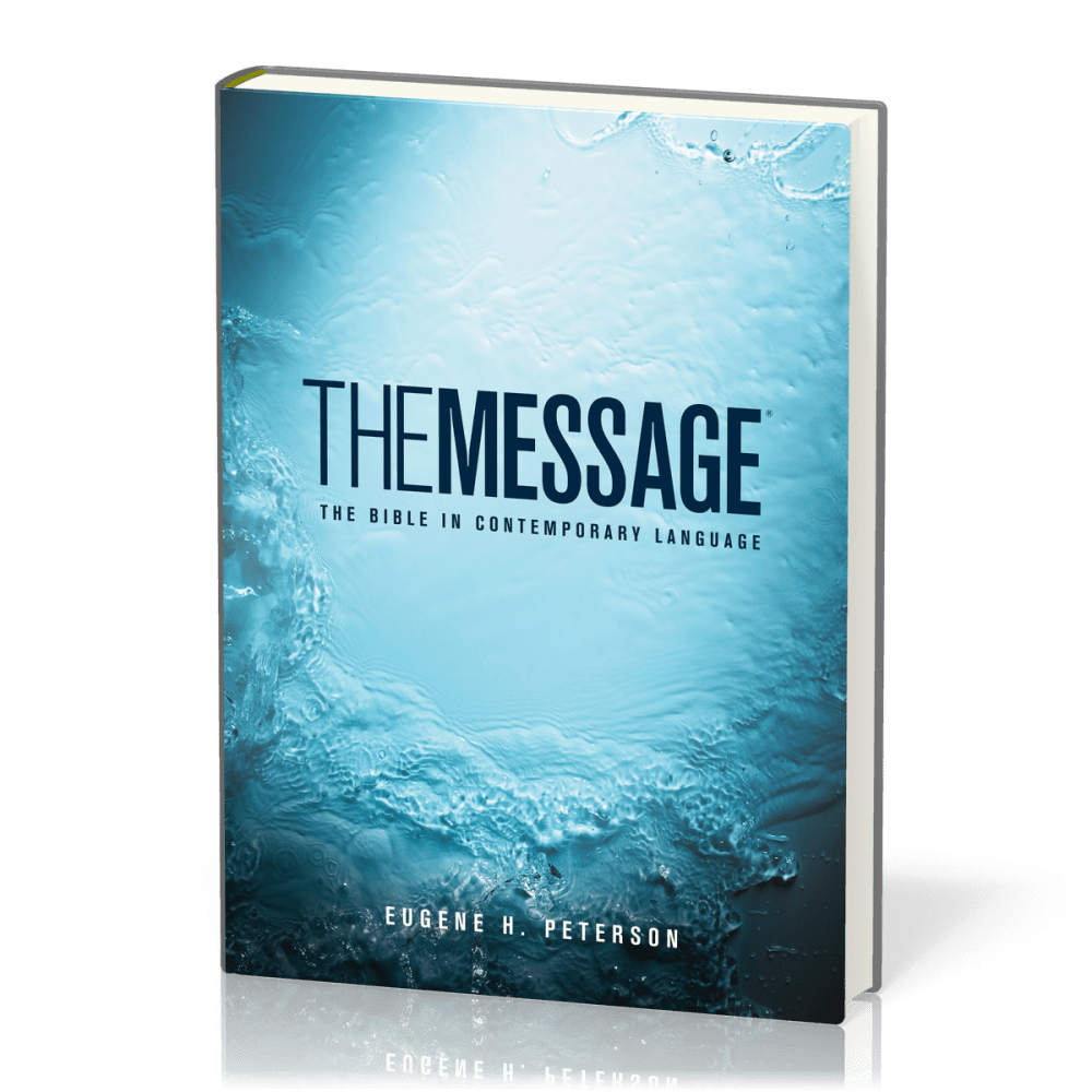 Anglais, Bible The Message, reliée, rigide, couverture illustrée