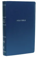 Anglais, Bible, NKJV, Gift & Award, similicuir, bleu-marine