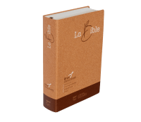 Bible Segond 21, gros caractères - couverture semi-rigide, papier brun chiné en fibres naturelles