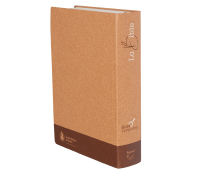 Bible Segond 21, gros caractères - couverture semi-rigide, papier brun chiné en fibres naturelles