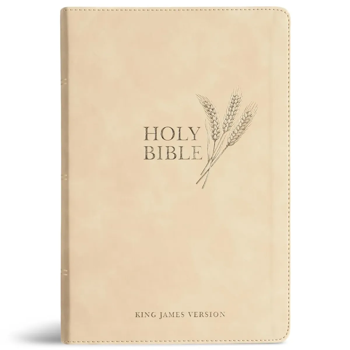Anglais, Bible KJV, Reference, couverture toilée crème - KJV Giant Print Reference Bible, Cream...