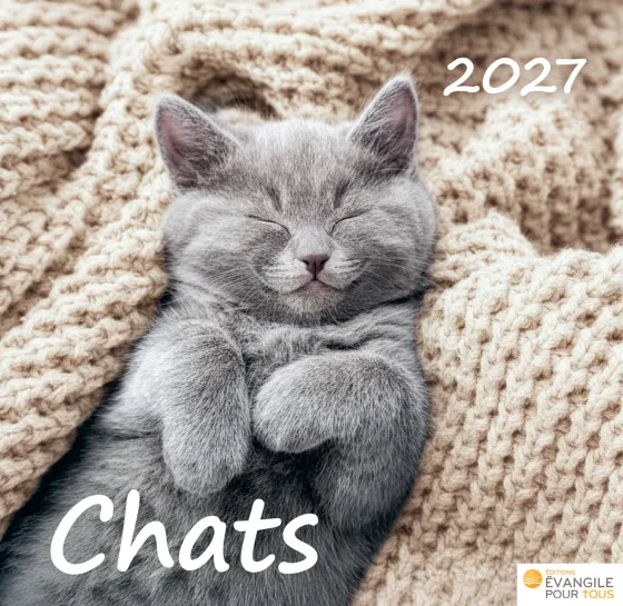 Chats, Merveilles de la création - Calendrier de table