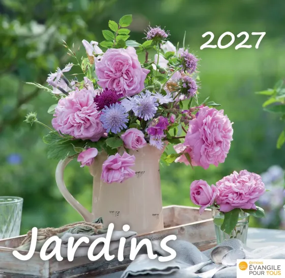 Jardins, Merveilles de la création - Calendrier de table