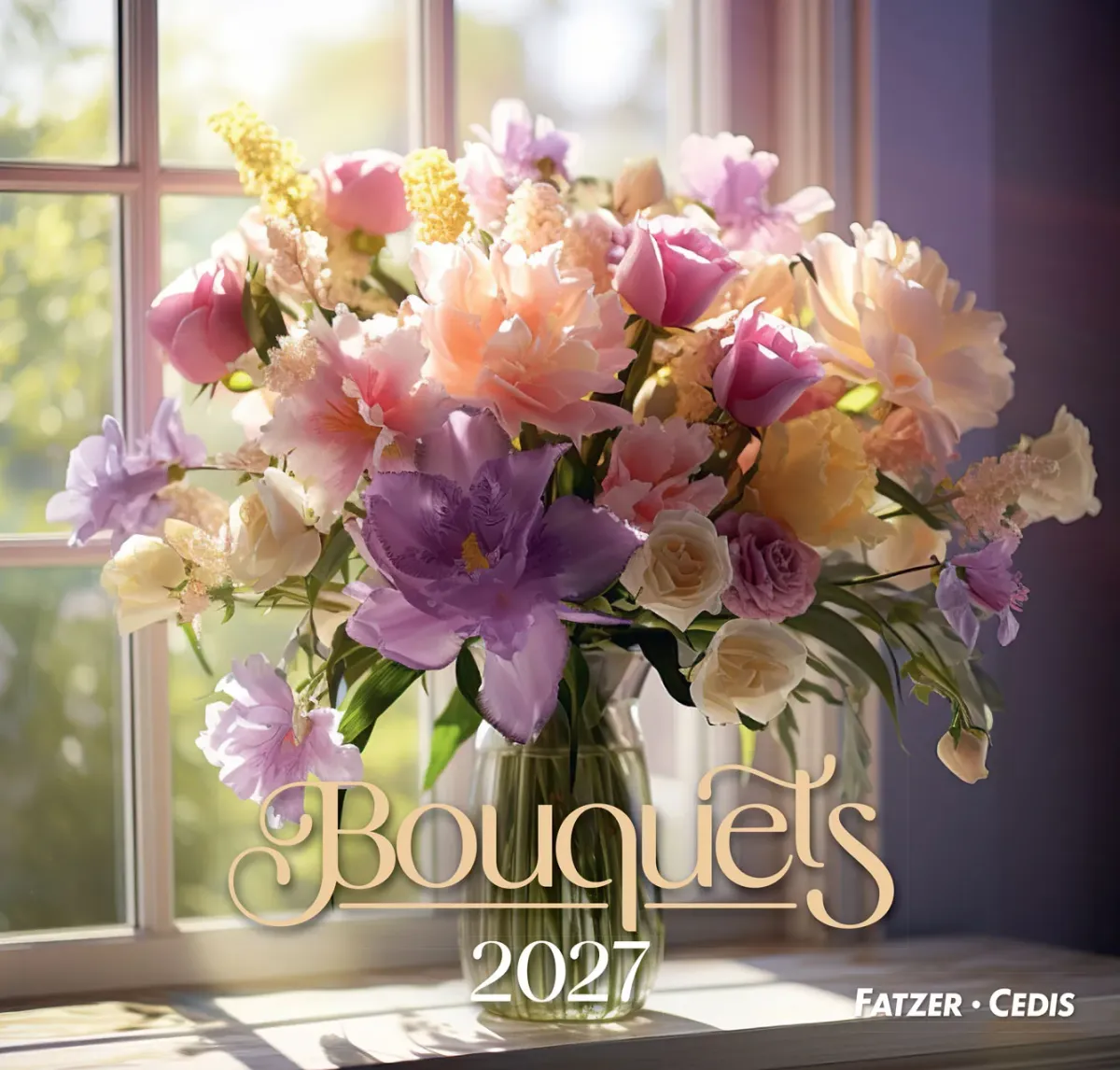 Bouquets, Grand format - 12 belles photos de bouquets dans un joli calendrier