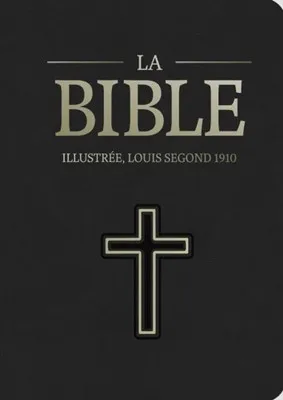Bible Segond 1910, brochée, noire - Illustrée par José Pérez Montero