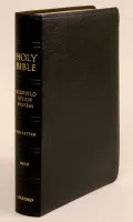 Anglais, Bible détude Scofield NIV, noire, reliée cuir luxe - NIV Scofield Study Bible III, Black...