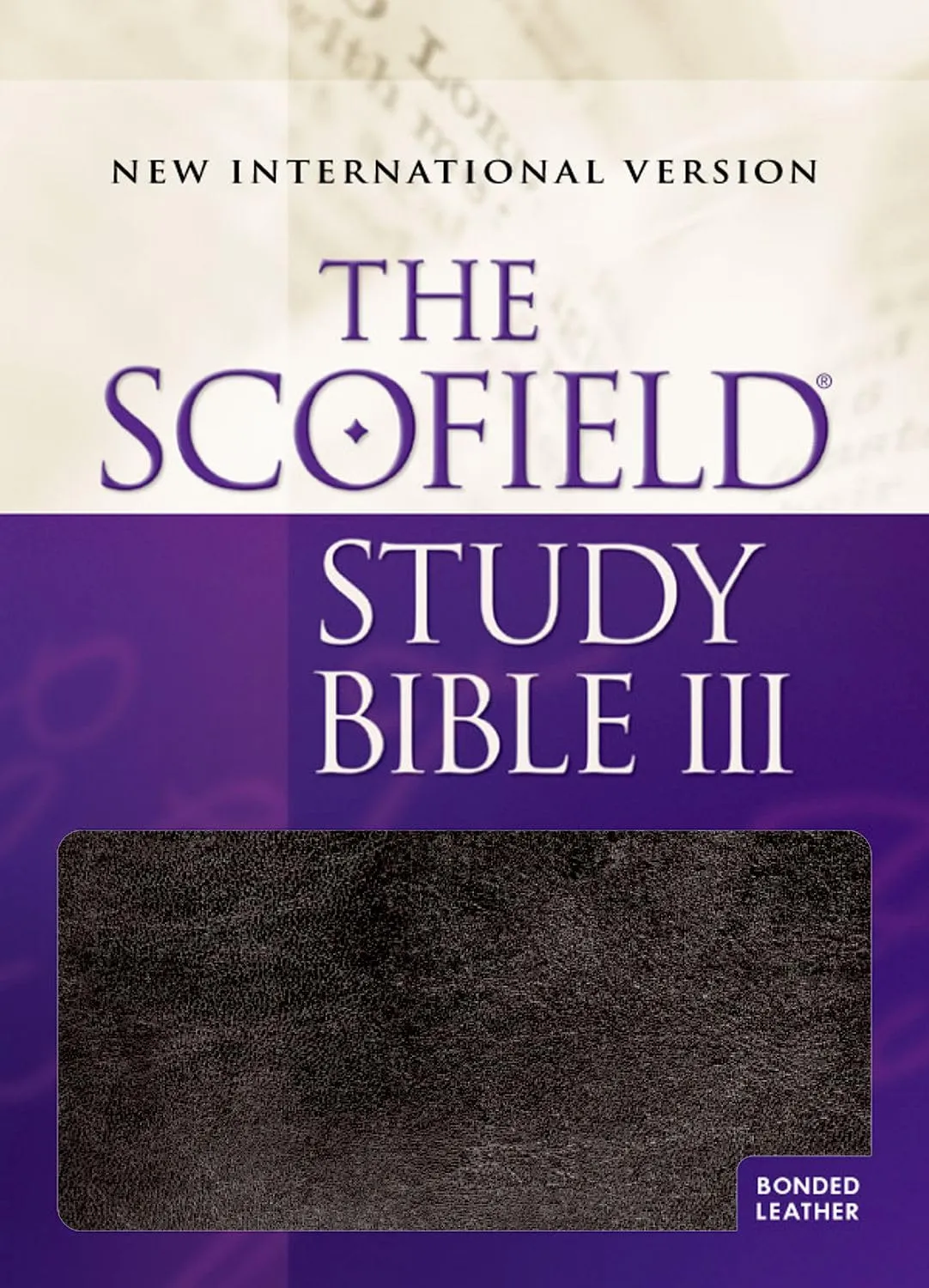 Anglais, Bible détude Scofield NIV, noire, reliée cuir luxe - NIV Scofield Study Bible III, Black...
