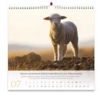 Psaume 23 - Grand format - calendrier mural
