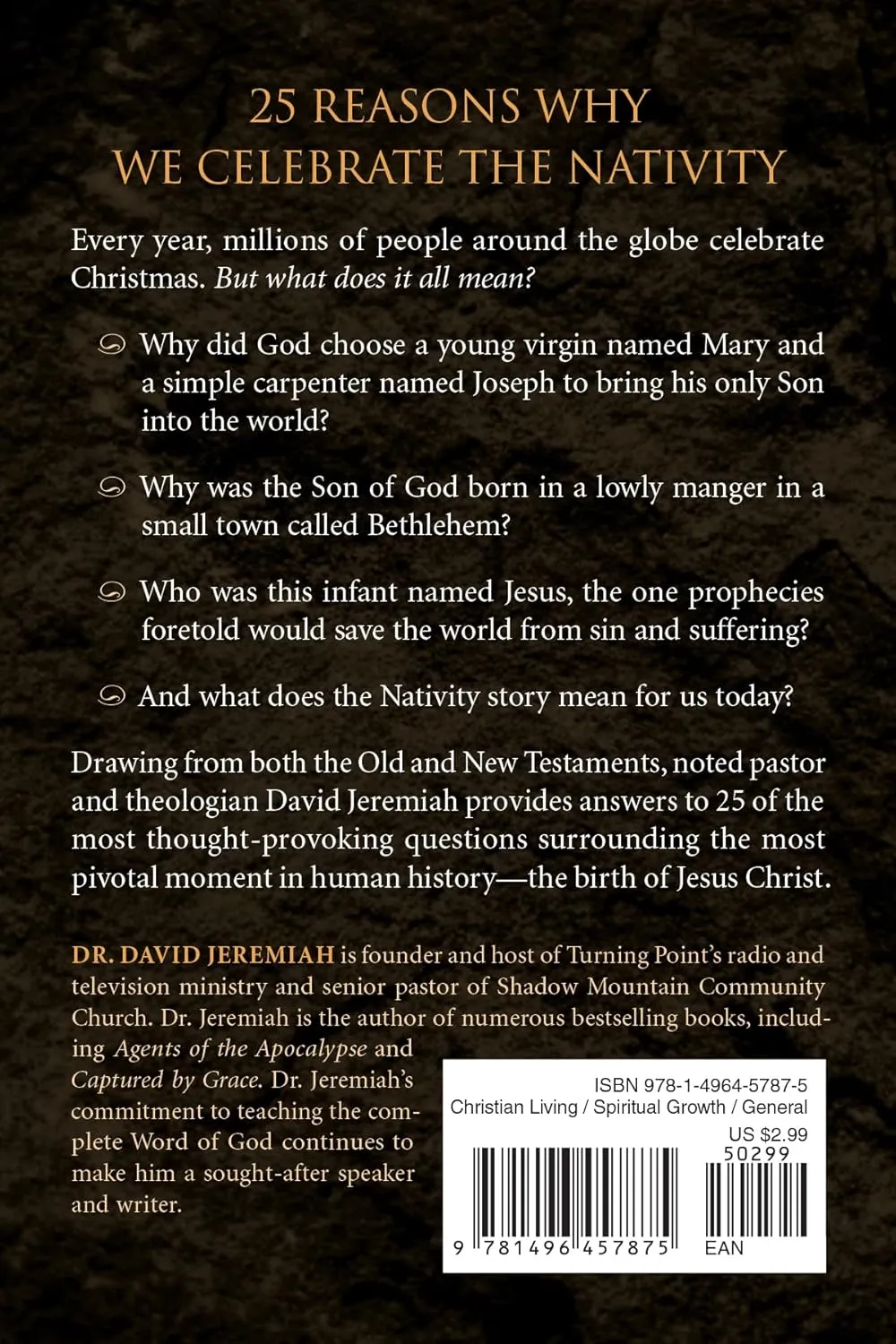 Why the Nativity? - 25 Compelling Reasons We Celebrate the Birth of Jesus