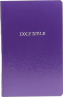 Anglais, Bible KJV, Gift & Award Bible, violette