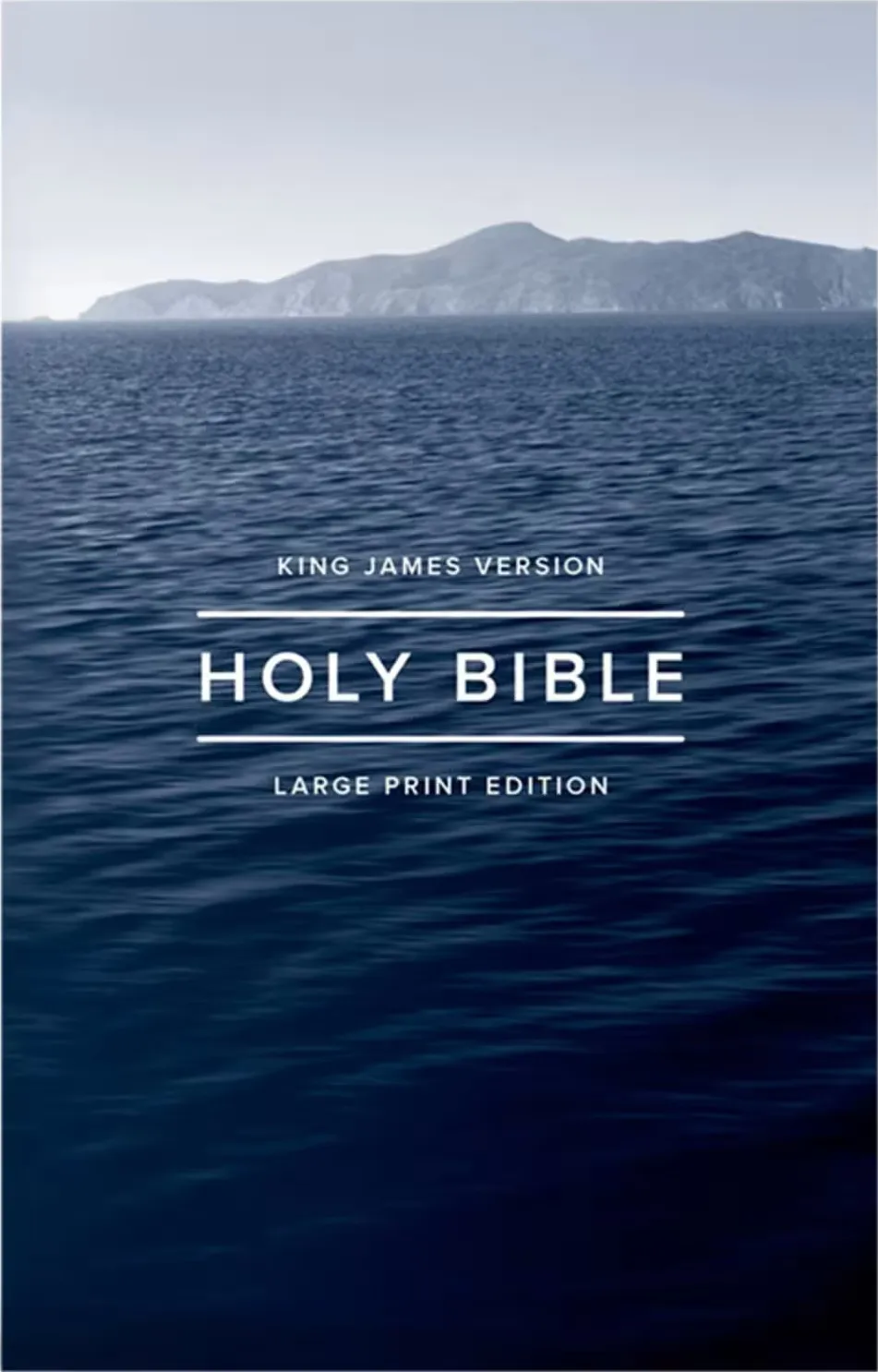 Anglais, Bible KJV, Outreach, Large Print