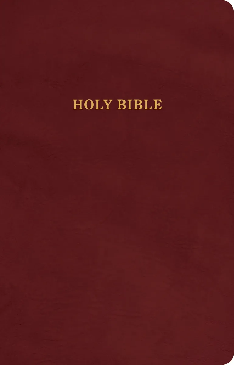 Anglais, Bible, KJVn, Gift and Award Bible, Burgundy Imitation Leather