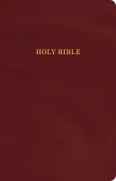 Anglais, Bible, KJVn, Gift and Award Bible, Burgundy Imitation Leather