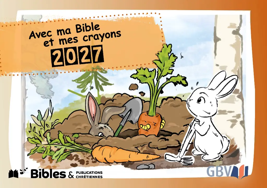 Avec ma Bible et mes crayons - Calendrier enfants