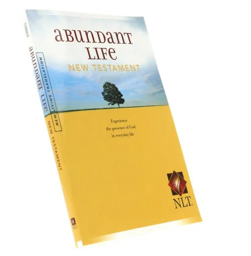 Anglais, Nouveau Testament New Living Translation Aboundant Life, broché