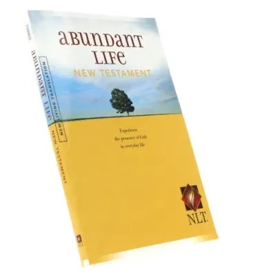 Anglais, Nouveau Testament New Living Translation Aboundant Life, broché
